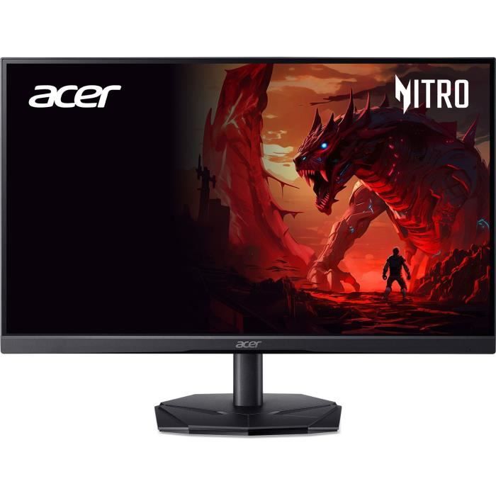 PC screen - ACER - KG241Y P3bip - 23.8 FHD - VA panel - 180Hz - 0.5ms - 1 HDMI 1 DP - AMD FreeSync Premium - Black