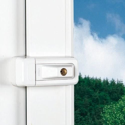 Lock - ABUS - 3010 W KD EK - Universal solution for windows and doors - Solid bolts - Discreet installation