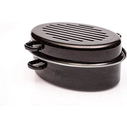 42 cm roaster casserole with lid