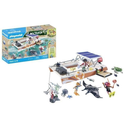 PLAYMOBIL - 71623 - Surveillance boat