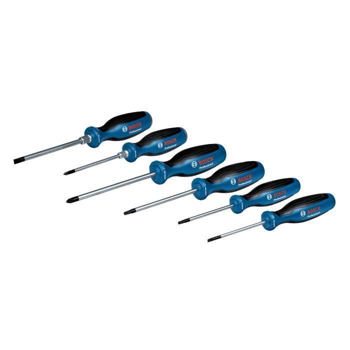 Set of 6 Torx screwdrivers