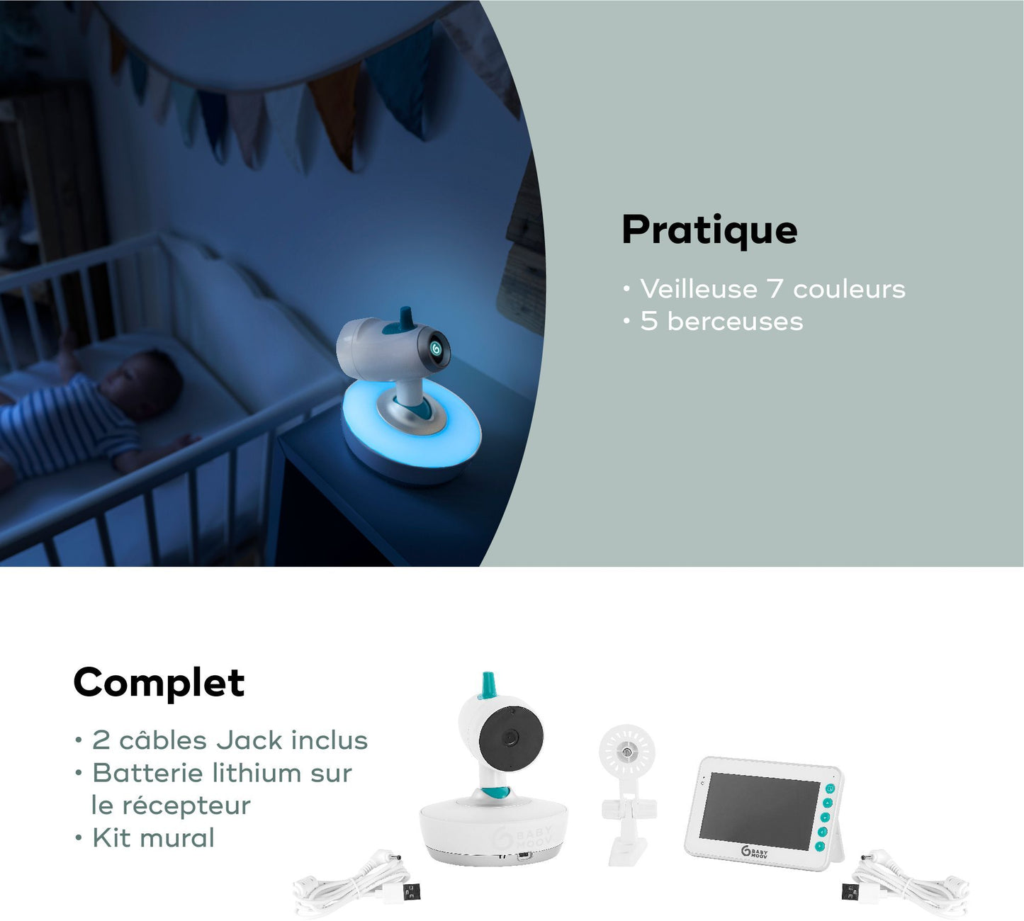 BABYMOOV Babyphone Video YOO-MOOV