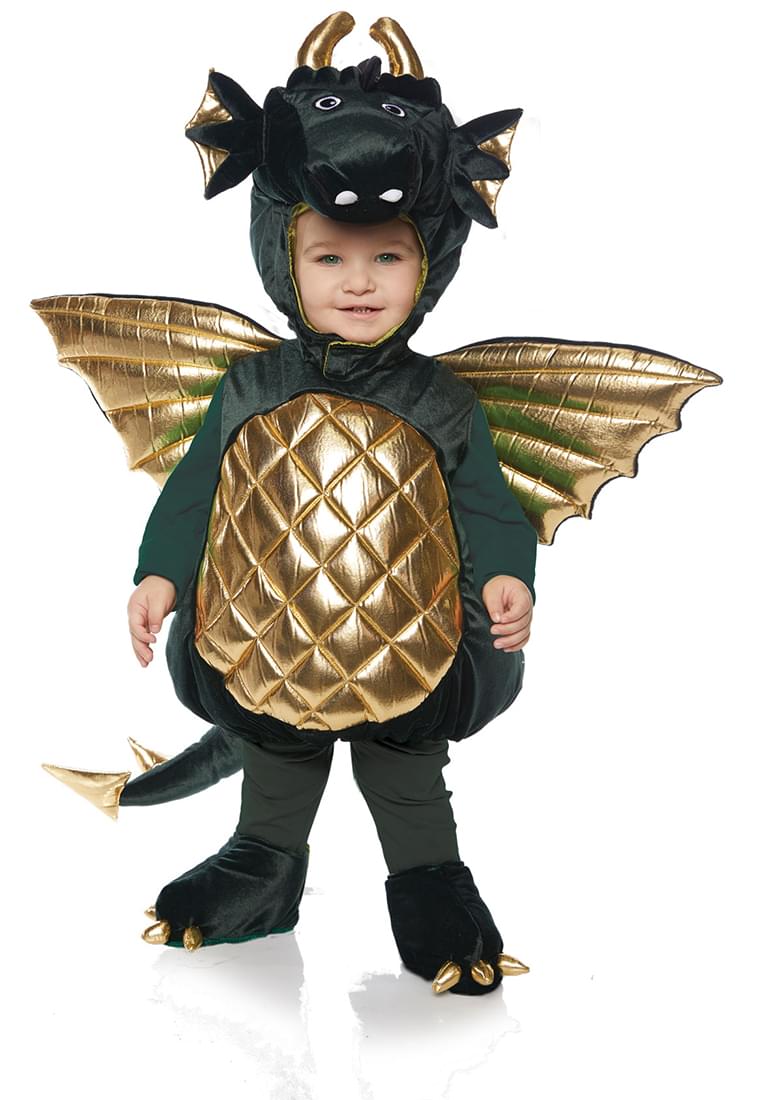 Green Dragon Toddler Costume XL