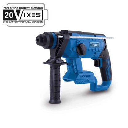 Brushless hammer drill - SCHEPPACH - 20V IXES - 2.2 joules - SDS Plus - 1400 rpm - without battery or charger - BC-RHD230-X