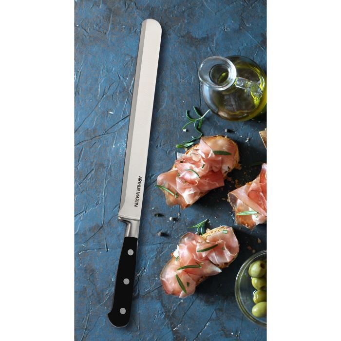 Knife Set - ARTHUR MARTIN - AMC1586 - Knife Set - 3 pieces - Black