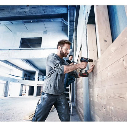 Bosch Professional GSR 18V-50 drill-driver + 2 x 2.0Ah batteries + GAL 18V-20 charger + 43 accessories + Bag