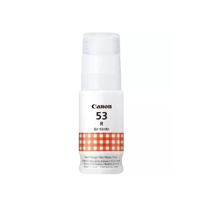 Ink bottle - Canon - GI -53R - Red - Pixma G650 and G550 compatibility - (4717C001)