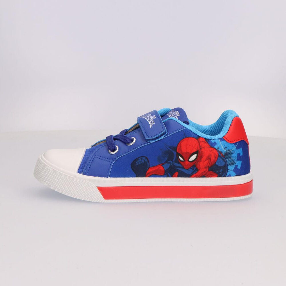 Marvel Spiderman canvas trainers with ligths