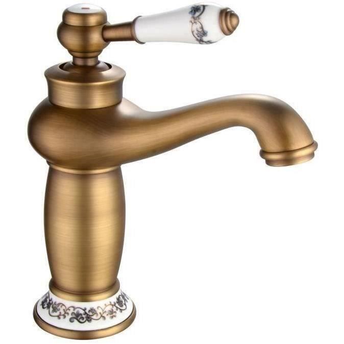 Rousseau Mixer Lavabo Marple Old Bronzé
