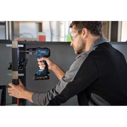 Bosch Professional GSR 18V-55 screwdriver drill + 2 batteries 4.0Ah + L-Boxx