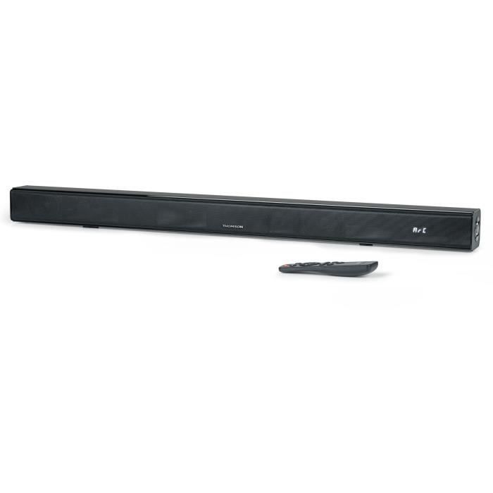 Soundbar - THOMSON - Black - Bluetooth 5.3, 120W, ARC/CEC TV input, USB, Equalizer, Remote control, 230V power supply