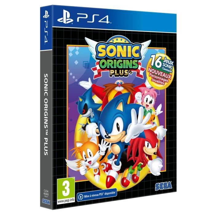 Sonic Origins Plus - PS4 game