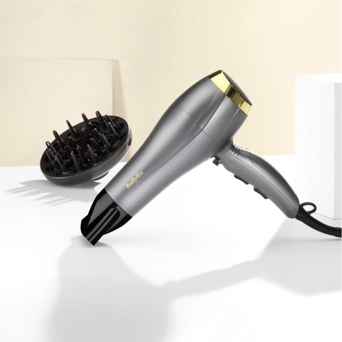 Titanium Gold 2300 Hairdryer - BABYLISS - 5513TE - 2300 W - 3 temperatures / 2 speeds