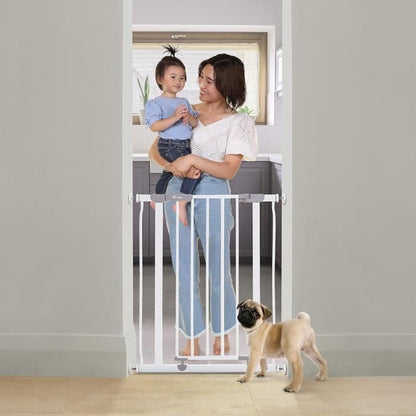 Safety Gate - DREAMBABY - AVA - Pressure Mounted - 61-68 x 76 cm - Double Locking - White