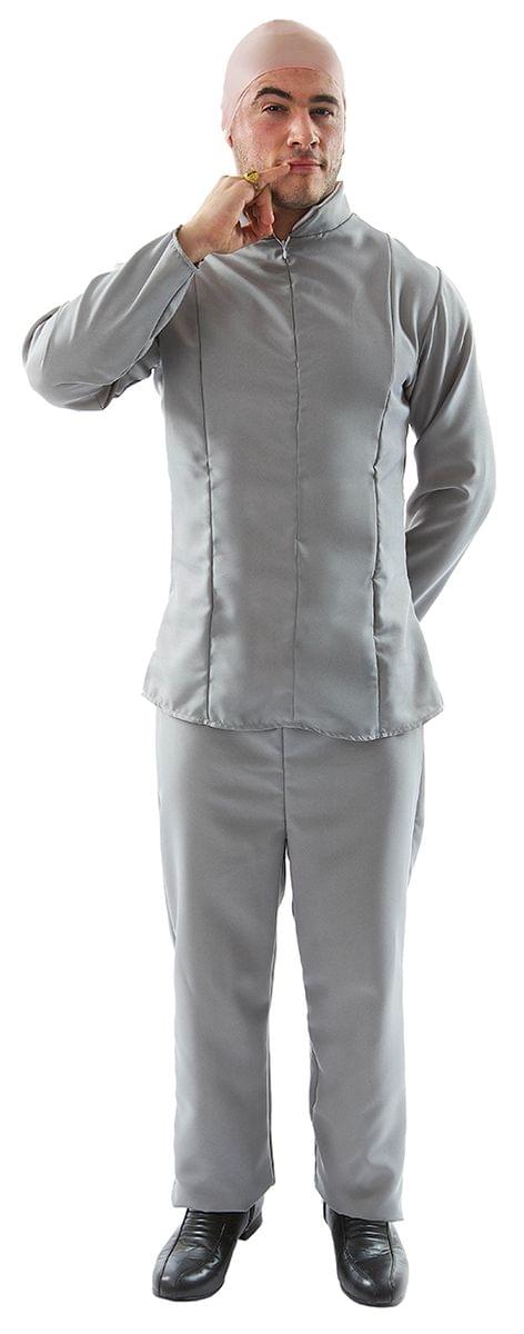 Mr Evil/ Austin Powers Inspired Men's Costume - Standard