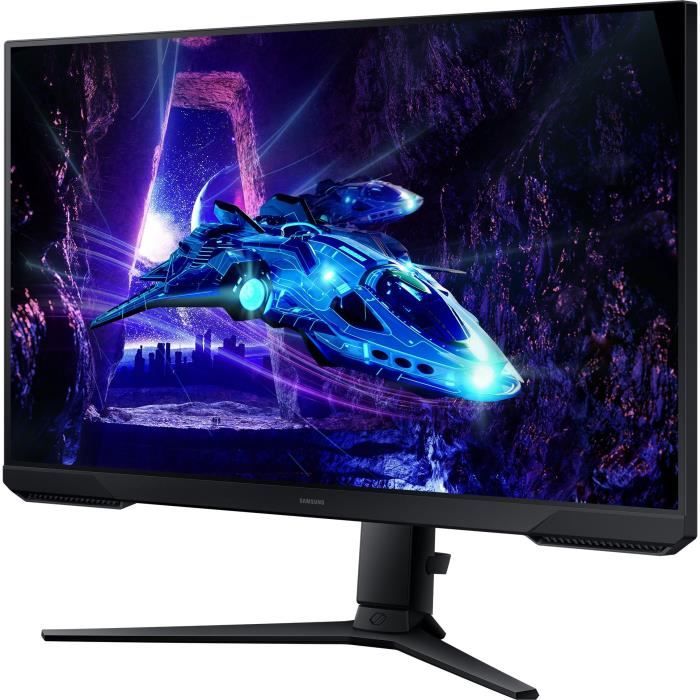 PC screen - SAMSUNG - ODYSSEY G3 G30D - 27 FHD - VA panel - 180Hz - 1ms - Pivot/Orientable - 1 DP - Black
