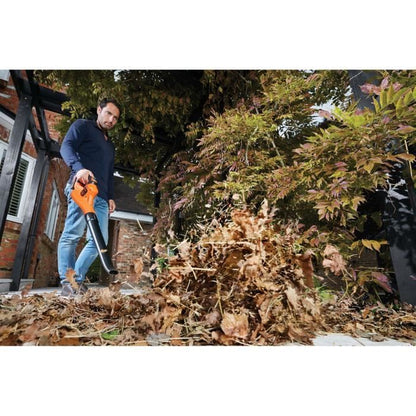 Black battery blower+Decker - GWC1820pc - 18V (delivered without battery or charger)