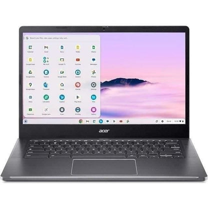 Acer Laptop PC - Chromebook Plus CB514-4HT-30AF - Chrome OS - 14 FHD IPS - Intel Core i3-N305 - 8GB RAM - 512GB SSD - 10h battery
