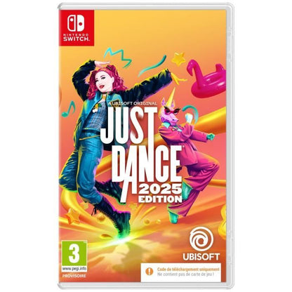 Just Dance 2025 - Nintendo Switch Game - Code In A Box