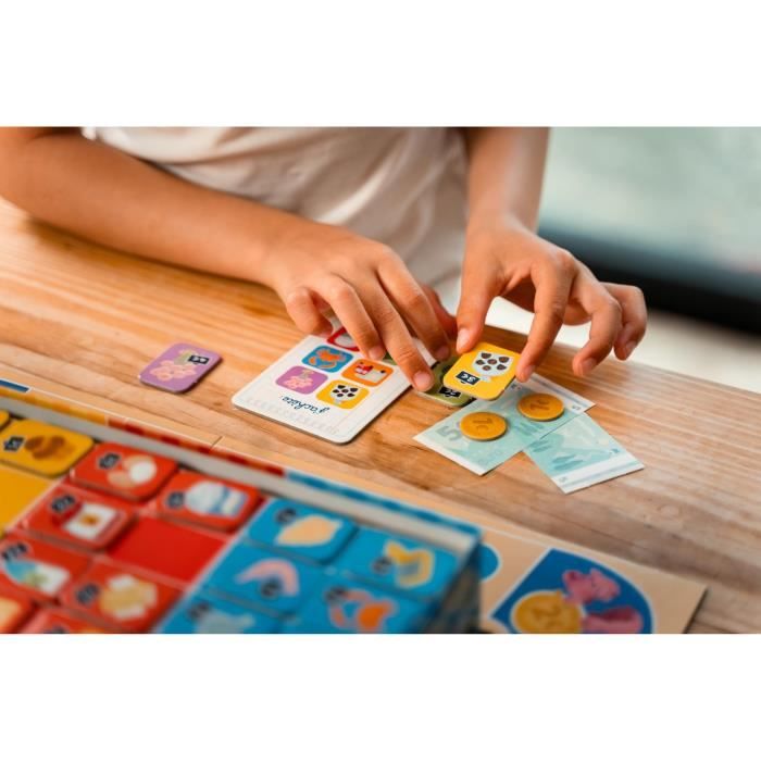 Board game - NATHAN - I buy - Shopping game with 6 shops, 15 to spend