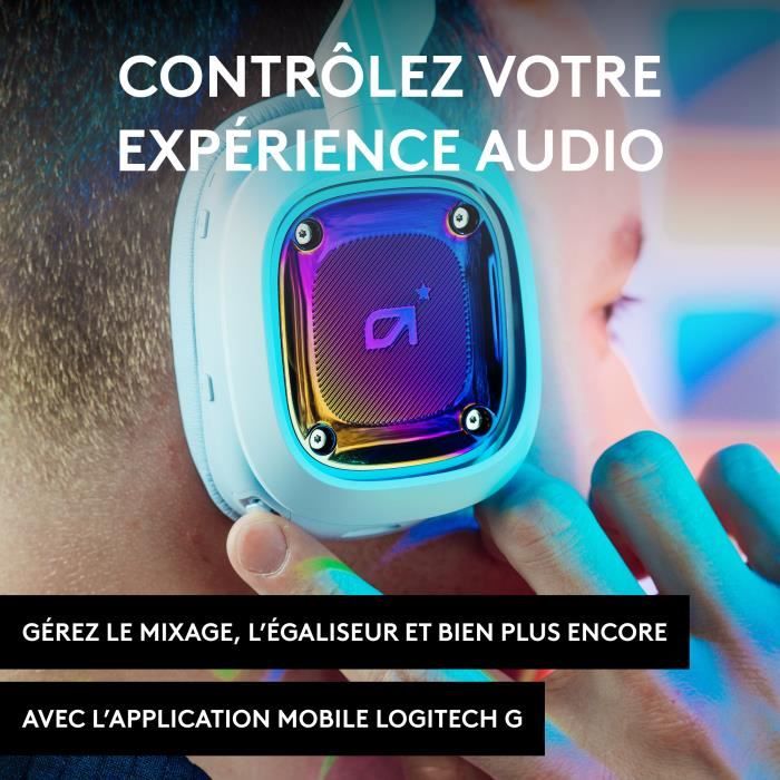 Wireless gaming helmet - Astro - A30 - For PS, PC, Mobile - White