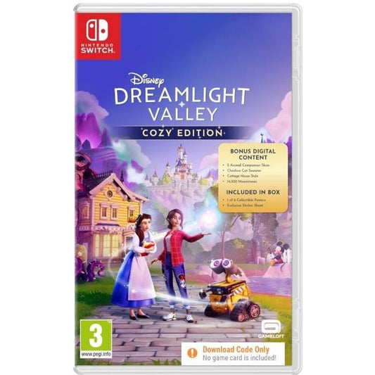 Disney Dreamlight Valley Cozy Edition - Nintendo Switch Game (Code In A Box)