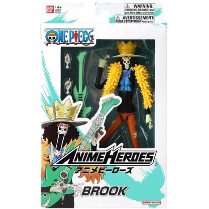 Anime Heroes figure - Bandai - One Piece - Brook - 17 cm