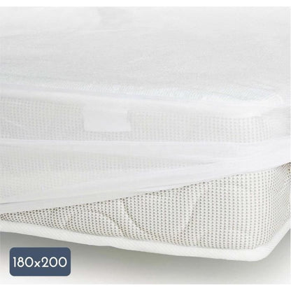 Mattress protector - 180 x 200 cm x 25 cm - 100% Cotton - 170 G/M2 - LOVELY HOME