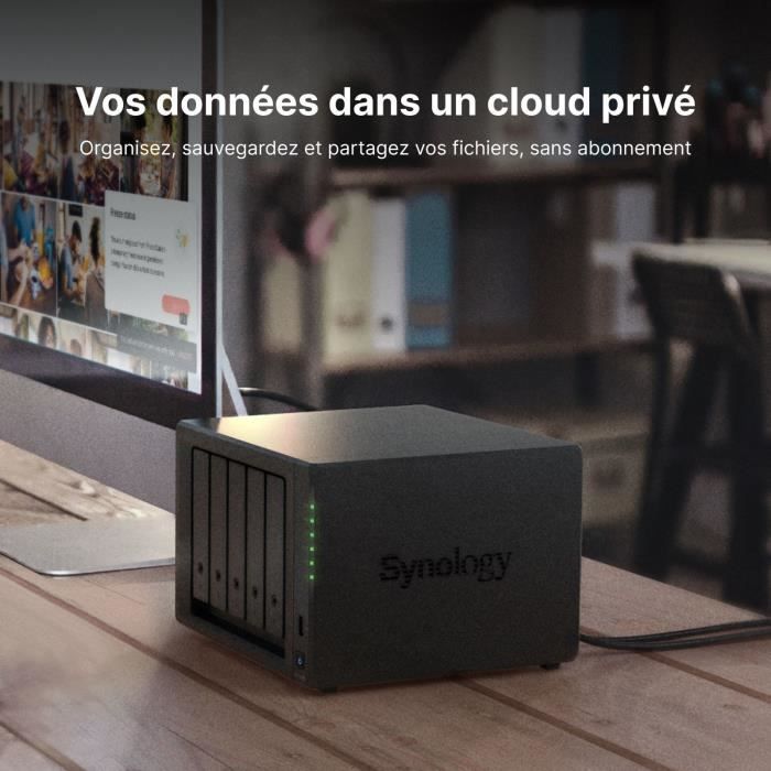 SYNOLOGY 5-bay expandable NAS server - DS1522+