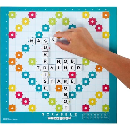Mattel Games - Scrabble - Classic Family Board Game with 2 Game Modes HWD44