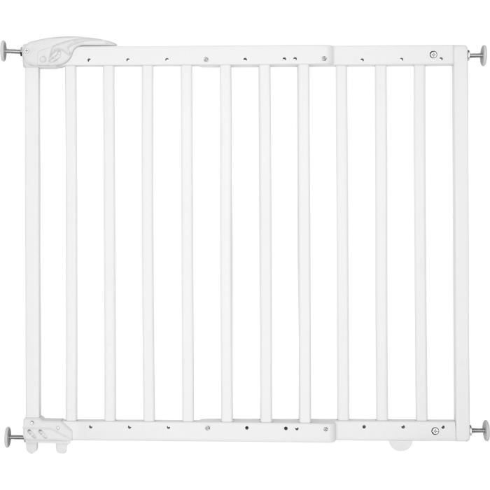 Badabulle Deco Pop White Safety Barrier Extendable Fastener Pressure & Screws (63.5 - 106cm)