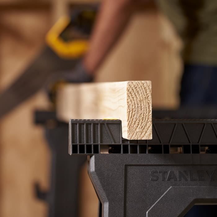 Foldable Tréteau with Stanley plastic foot - STST1-70713 - 2 room game