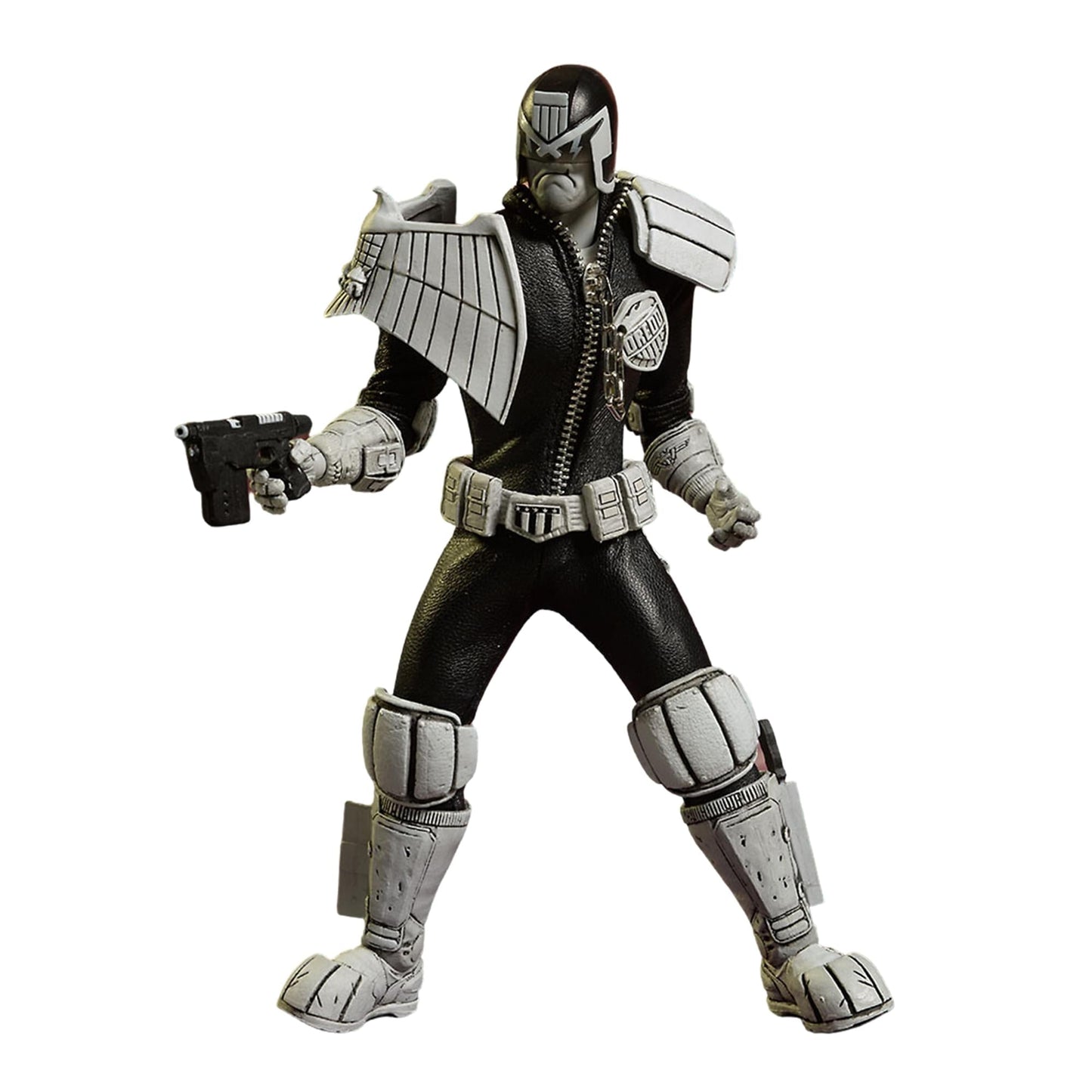 Judge Dredd One:12 Collective Action Figure Black and White NYCC Exclusive