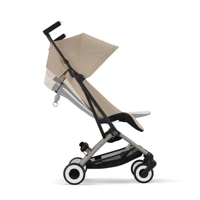Libelle Ultra Compact Stroller - Almond Beige - CYBEX