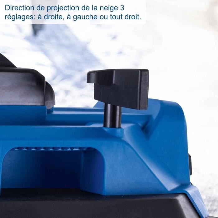 Cordless snow blower - SCHEPPACH BC-SNB400-X - 20V IXES - without battery or charger