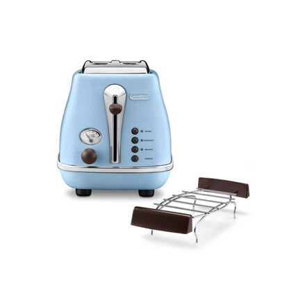 Delonghi CTOV 2103.Az Vintage icona bread grid - Blue and brown