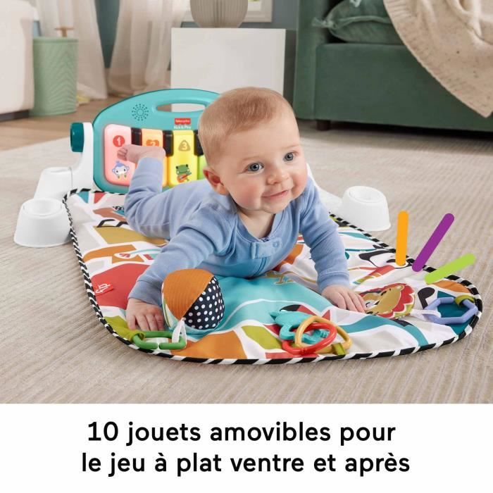 FISHER-PRICE Piano Activity Mat - Musical Activity Mat - Fisher-Price - HWY56