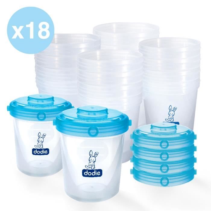 DODIE Set of 18 meal jars