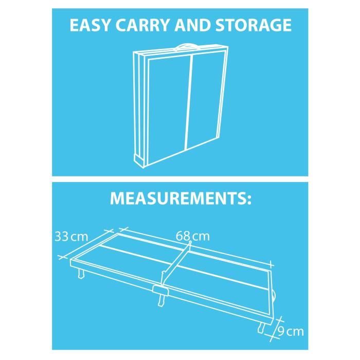 DONIC SCHILDKRÖT Mini Ping Pong table