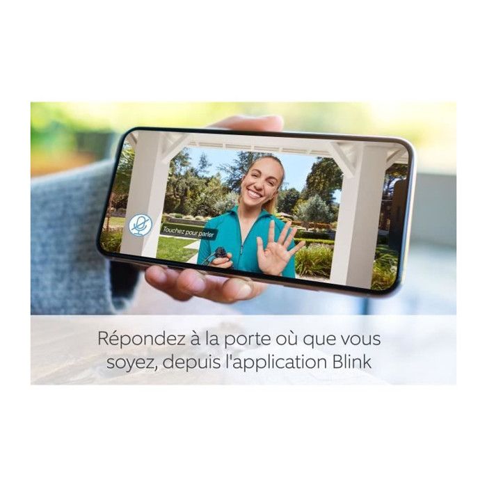 Blink video doorbell WHITE doorbell kit