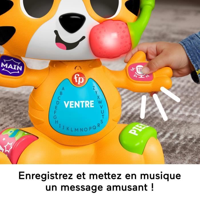 Fisher-Price-Link Squad Tiger Body Parts-Musical Developmental Toy HYL00