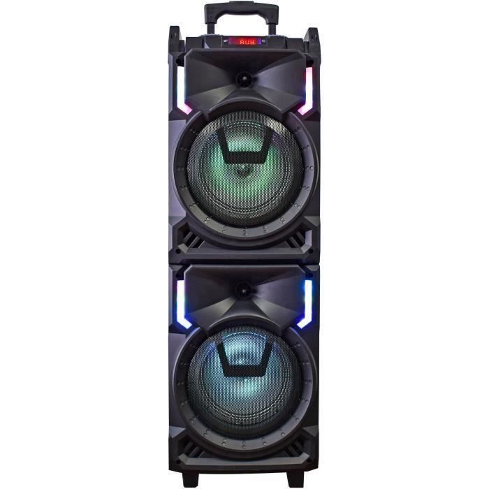 INOVALLEY MS01XXL Karaoke Speaker Trolley - bluetooth - 800W
