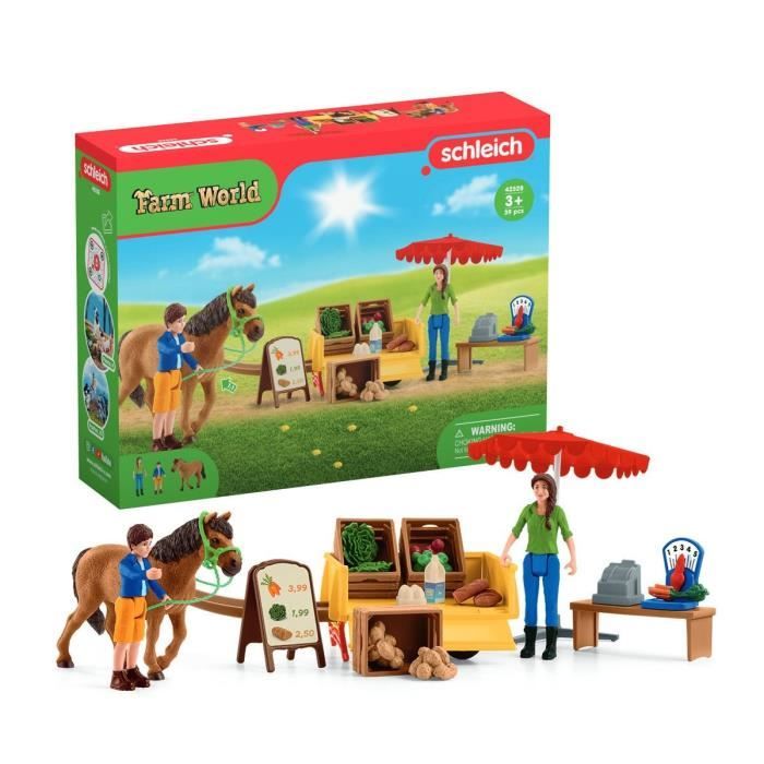 Schleich - Mobile farm stall - 42528