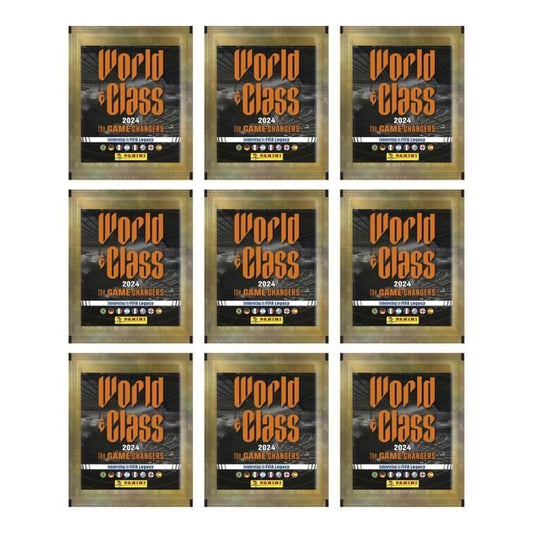 Blister pack of 7 pockets - PANINI - FIFA WORLD CLASS 2024 STICKERS - 35 Stickers