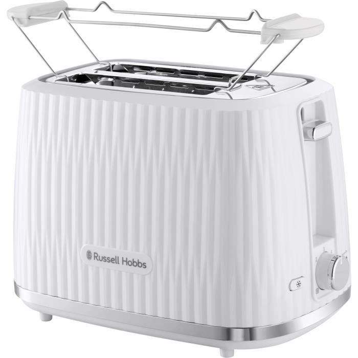Toaster - RUSSELL HOBBS - EDEN - 800 W - 2 slots - White
