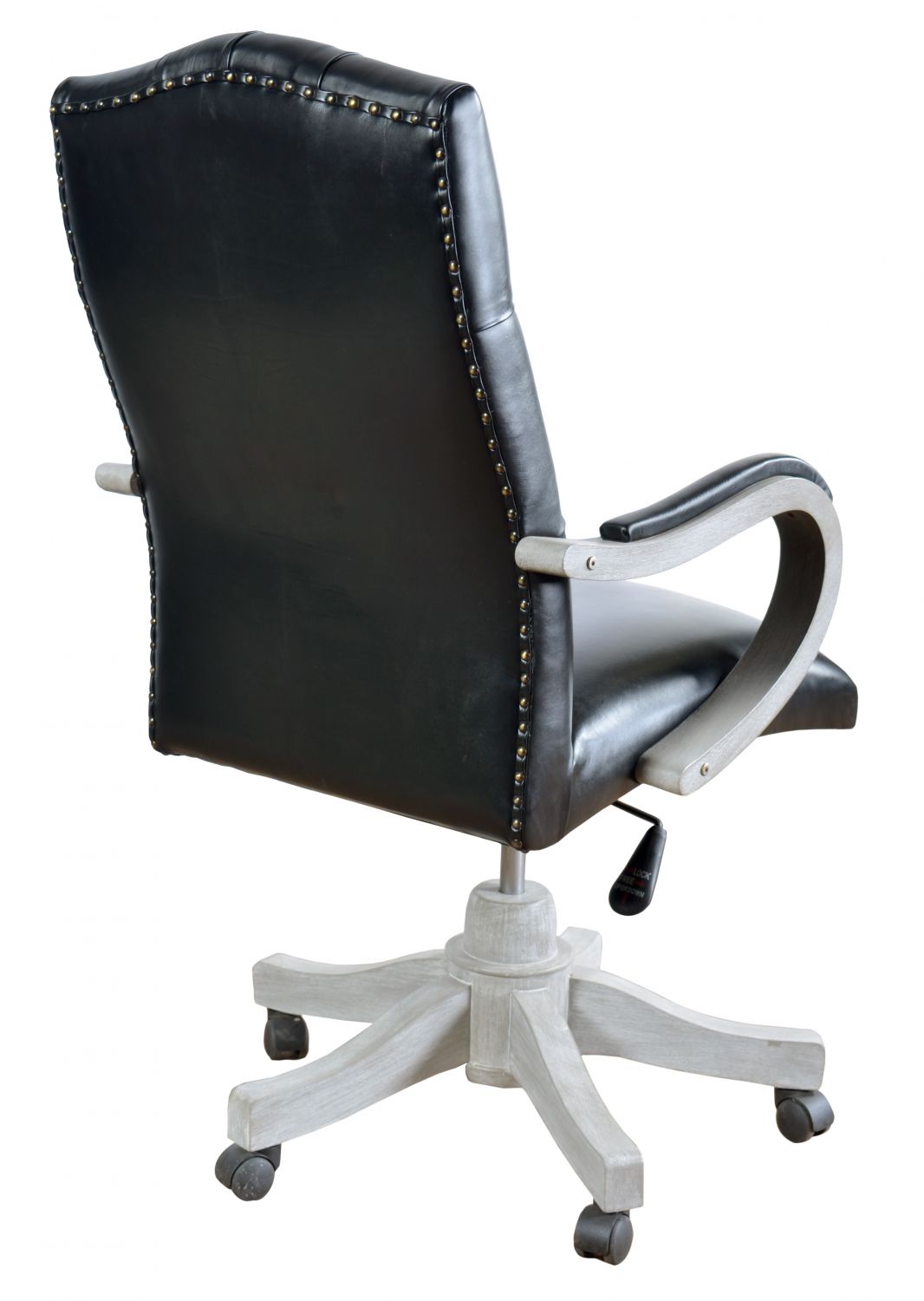 Mystique Gray Office Leather Chair