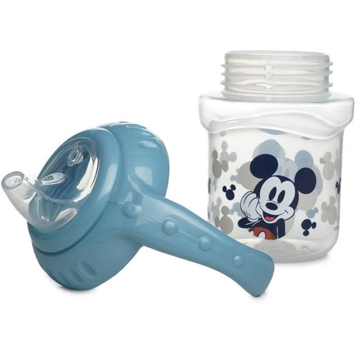 250 ML CUP WITH HANDLES SILICONE SPOUT MICKEY COLLECTOR
