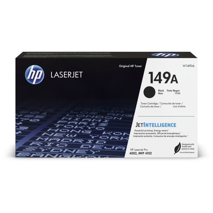HP 149A Black Genuine Toner Cartridge (W1490A) for HP LaserJet Pro 4002 / 4102 / MFP 4102 / 4002 / 4102