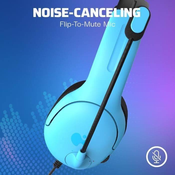 Wired Headset - Airlite - Neptune Blue - Compatible with PS4/PS5 - Boom Microphone - Over-Ear Headband