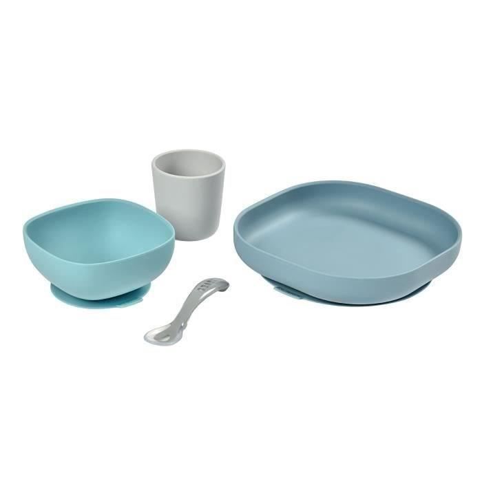 BEABA Silicone meal set 4 pieces - jungle